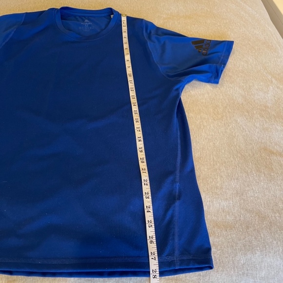 🌹2 for $20🌹NWOT. Adidas Men's Freelift Climalite T-shirt In Royal Blue. Size M - Picture 11 of 13